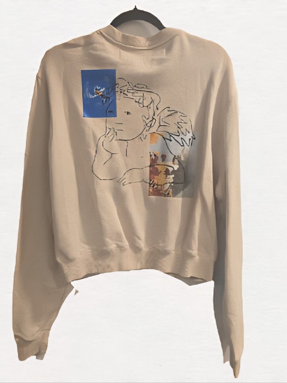 Off-White Cream Crewneck